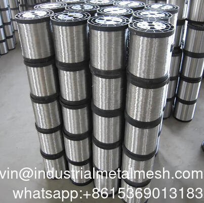 China fábrica de aço inoxidável barranco cabo de arame de aço inoxidável ouro 18 Gauge fio