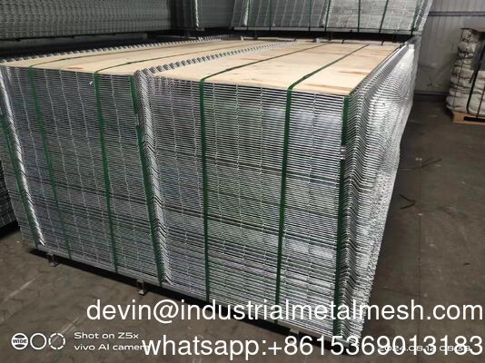 8X6FT 3D Hot Dip Galvanized Anti-Climb Rede de vedação