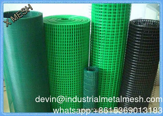 Plastic Coated Welded Wire Mesh Roll 2x2 Galvanized Welded Wire Mesh