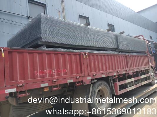 Painéis de malha de arame soldada revestidos com PVC para agricultura