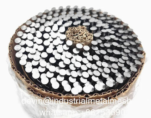 Pregos para bobina de palete de madeira galvanizados de 15 graus 2" 50mm