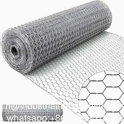 Malha de arame hexagonal de aço de baixo carbono robusta para proteção de culturas com revestimento durável