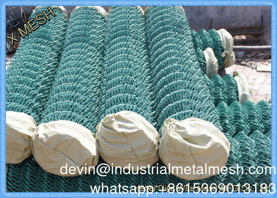Galvanizado / revestido de PVC Chain Link Fence Ciclone Cercas 3 pés de altura