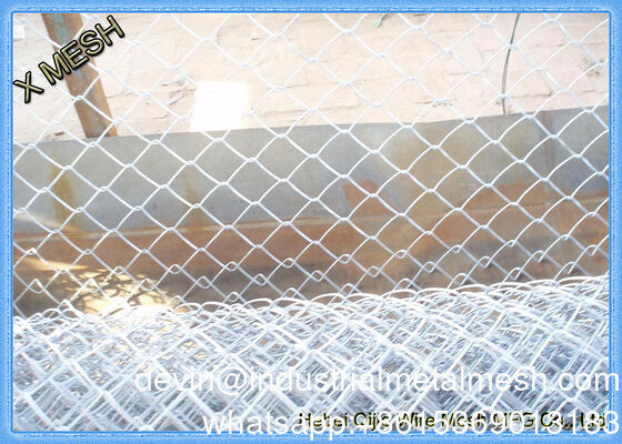 6FT 9 Gauge Verde Plástico + Galvanizado Chain Link Mesh Cercas Cercas de fio