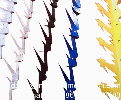 Grande Tamanho 5m Pomba de pássaro Cercas de parede de aço inoxidável Spikes Spikes de parede