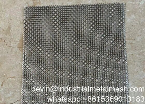 20 Malha Bloquear Crimp Wire Mesh 304 aço inoxidável tecido metálico decorativo