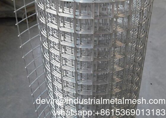 Preço de malha de arame soldada galvanizada por atacado de pequeno furo 1/2 2x2