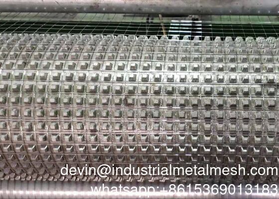 Rolo de malha de arame galvanizado soldado de 16 mm de diâmetro para criação de animais