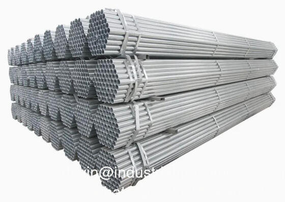 BS 1387 ASTM A53 Tubo de aço galvanizado para andaimes