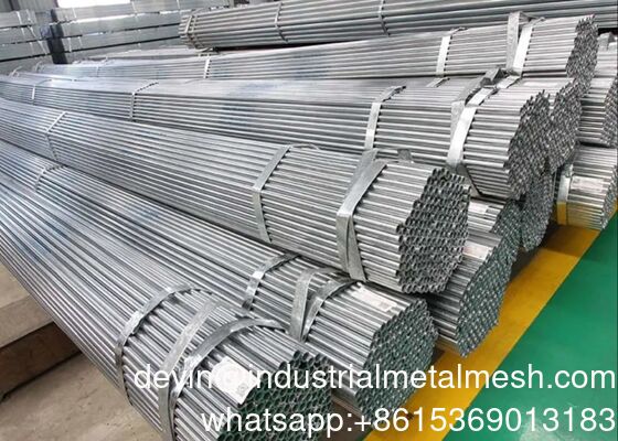 Material de Decoração em Aço Inoxidável de Alta Qualidade Tubo de Aço Galvanizado da Fábrica