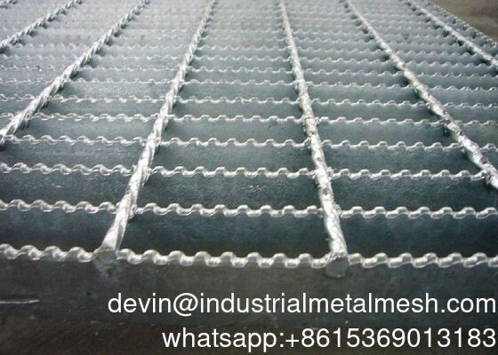 Grelha Metálica Drenante de Aço Galvanizado Q235/Q345 com Prevenção de Ferrugem