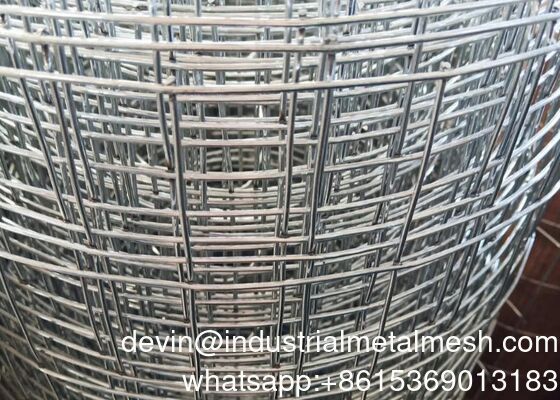PVC Coating Welded Iron Wire Mesh Roll and Panels for Construction