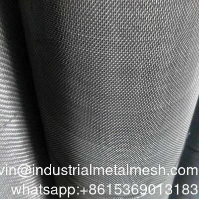 Custom Large Plain Twill Weave 304 316 Netting de aço inoxidável tela de malha de fio tecido