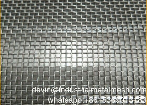 Malha de Aço Inoxidável de Tecelagem Simples Diâmetro do Fio 0.02-5.0mm e Malha 1-500