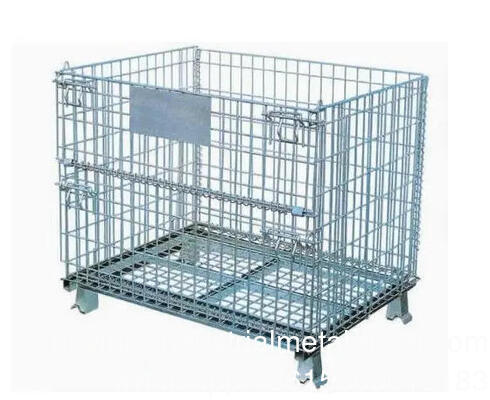 Contêiner de Malha de Arame Galvanizado de Zinco para Palete de Logística