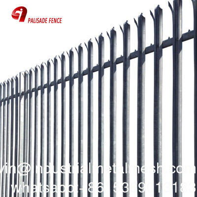 Metal Palisade Fence D and W Shape Palisade Security Fence System