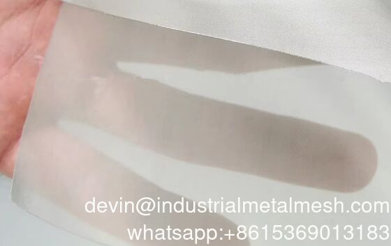 Tela de arame tecida em aço inoxidável 304/316 de 0,04 mm e 265 malhas para filtragem