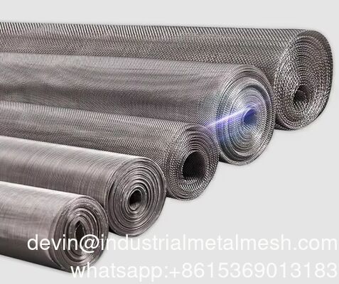Tela de filtro de malha de arame de aço inoxidável 304/316 de 0,3 mm e 20 malhas
