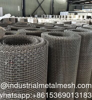 Best Sale Durable Ss 316 304 Stainless Steel/Galvanized Wires/Steel Wires Crimped Woven Wire Mesh