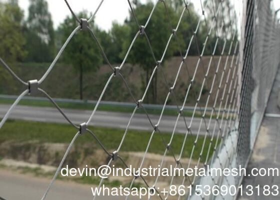 X-Tend Stainless Steel Zoo Bird Aviary Net/Stair Railing Protecting Fence Rope Mesh