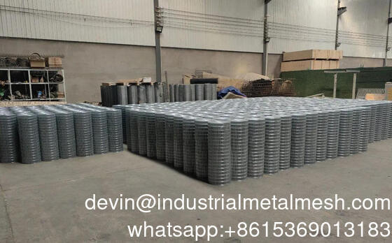 Tela de arame galvanizado soldada de metal para gaiolas