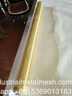 0.25mm Mesh Screen Fabric feito malha de cobre ultra fino