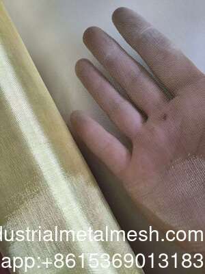 0.25mm Mesh Screen Fabric feito malha de cobre ultra fino