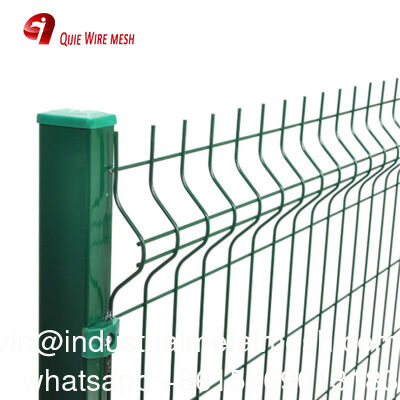 Welded Wire Mesh Metal 3D Garden Wire Fence Panel