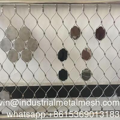 2 MM Diâmetro 316 Rede de corda de aço inoxidável para protecção de guaxinim e macaco