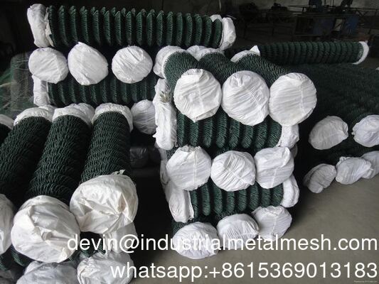 Fábrica OEM Cyclone Wire Mesh PVC Hot Dip Galvanized Chain Link Fence