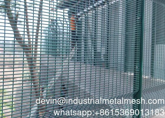 3.3*2.4m Alto Anti-Climb Segurança Prisão vedação painéis 358 Wire vedação malha vedação Anti-roubo vedação