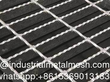 Grelha de aço galvanizado a quente Várias especificações Grelha de metal pesado Grelha de aço simples Tecido Soldado Técnica de malha personalizada