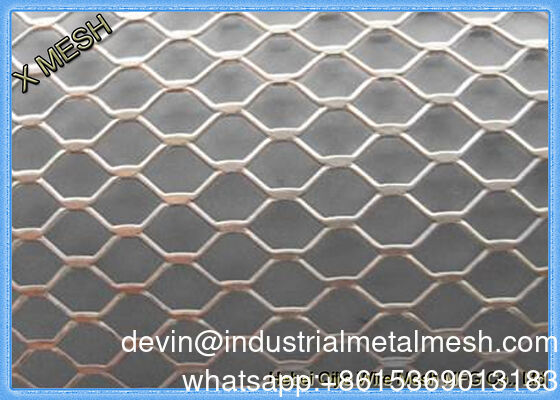 Folha de metal galvanizada expansível, mergulhada a quente, de 4 ft × 8 ft (1220 × 2440 mm)