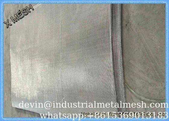 Malha de arame de aço inoxidável resistente a alta resistência e oxidação com SS304, SS316 e SS316L