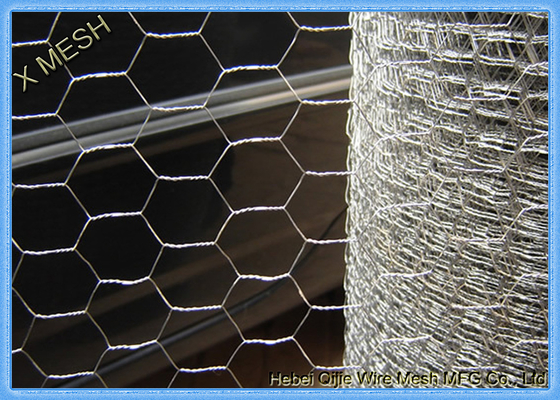 Galvanizado Hexagonal / revestido Grelha de fio de alimentação de frango 0,5 mm-1,2 mm Dia de fio