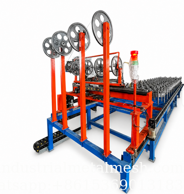 Linha de Produção Automática Completa de Rede de Arame Galvanizado de Alta Tensão
