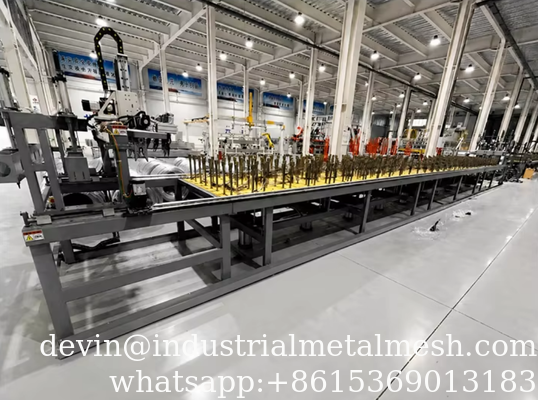 Linha de produção de redes anti-tanque Putanka