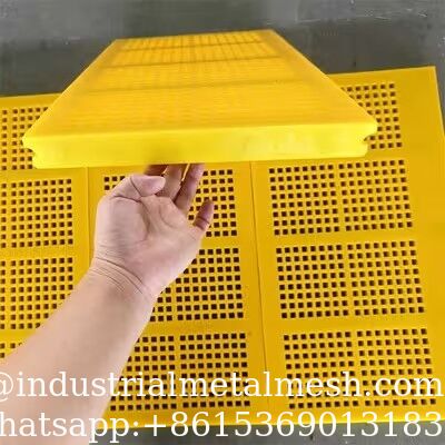 Rubber Surface WS 85 Modular Screen Moulded For Vibrating Screen Equipment
