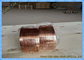Fio obrigatório galvanizado de cobre, arame farpado galvanizado 350 - resistência à tracção de 550 MPa
