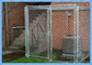 50 x 50 mm de furo revestido de PVC rede de arame de diamante para esgrima para gaiolas de MMA/malha de zoológico/campos de beisebol