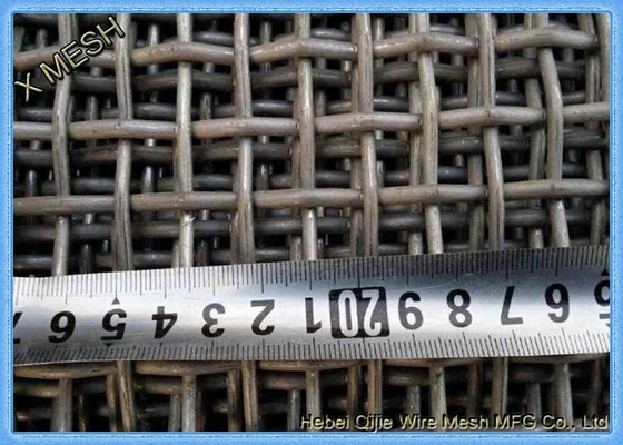 65mn Crimped Wire Mesh para Vibrating Screen Mesh