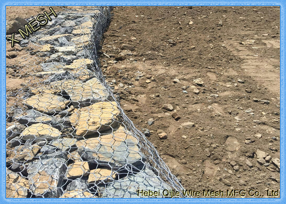 parede de retenção de aço tecida galvanizada mergulhada quente soldada de abertura de  das cestas de 8x10cm Gabion