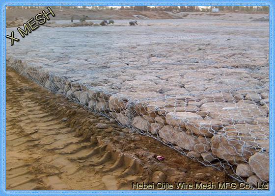 parede de retenção de aço tecida galvanizada mergulhada quente soldada de abertura de  das cestas de 8x10cm Gabion