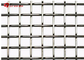 Rede de arame tecida frisada do fio fechamento de alumínio para trilhos do balcão e trilhos da escada