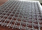 20x20mm de abertura de aço inoxidável quadrado galvanizado tela de arame ondulado