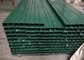 Cerca curvada colorida verde Panels do metal da altura decorativa do diâmetro 2m de 5mm