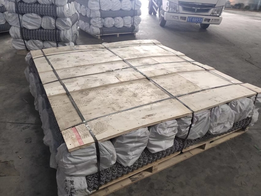 Elo de corrente galvanizado 1.8m do metal que cerca 60x60 o diamante 50ft