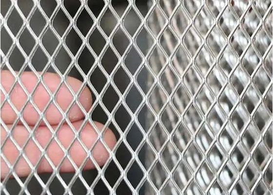 Metal expandido de aço inoxidável Mesh Stretch Processing