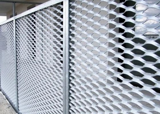 Fio de metal de aço galvanizado expandido Mesh Diamond/sextavado