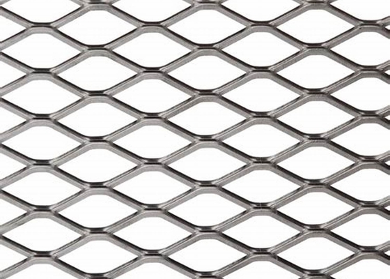 malha expandida galvanizada mergulhada quente grossa 2.1mx 2.4m do metal de 3.0mm